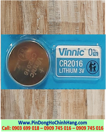 Vinnic CR2016, Pin CR2016